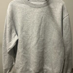 Eddie Bauer Light Gray Crewneck Sweater